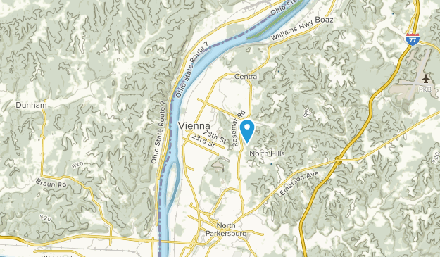 vienna on map of virginia