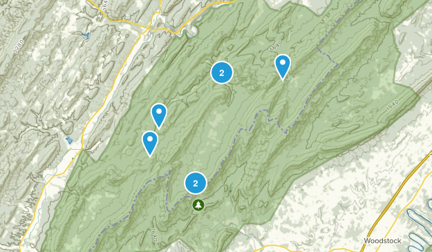 Wardensville, West Virginia Map