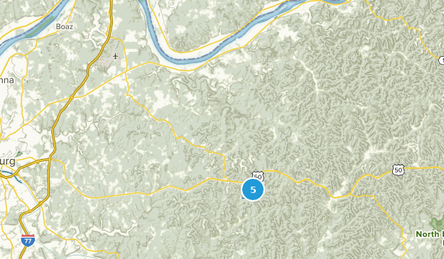 Waverly, Virginie-Occidentale Map