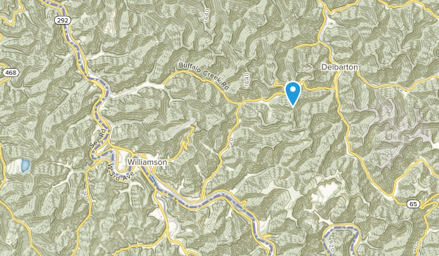 Williamson, Virginie-Occidentale Map