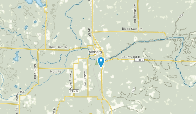Amberg, Wisconsin Map