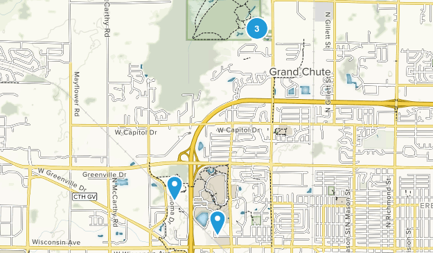 Appleton, Wisconsin Map
