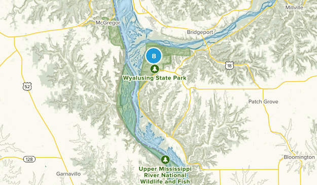 Bagley, Wisconsin Map