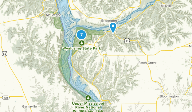 Bagley, Wisconsin Map