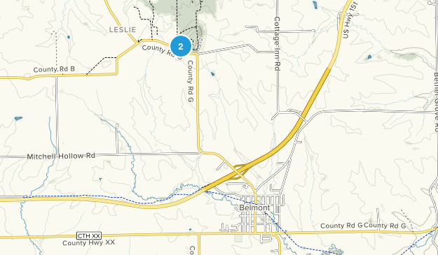 Belmont, Wisconsin Map