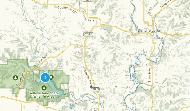Blanchardville, Wisconsin Map