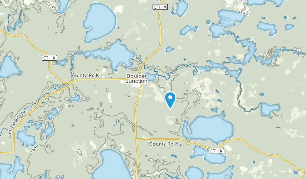Boulder Junction, Wisconsin Map