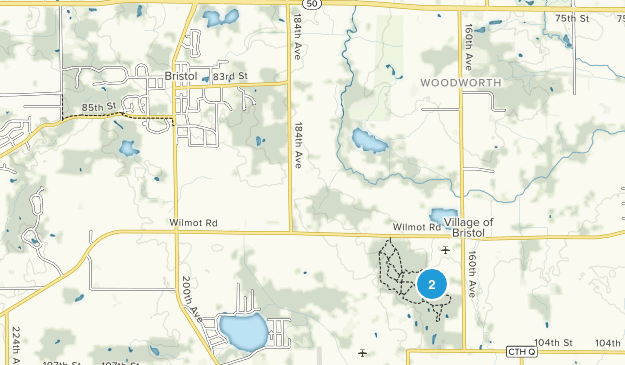 Bristol, Wisconsin Map