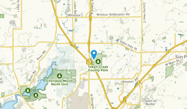 Burke, Wisconsin Map