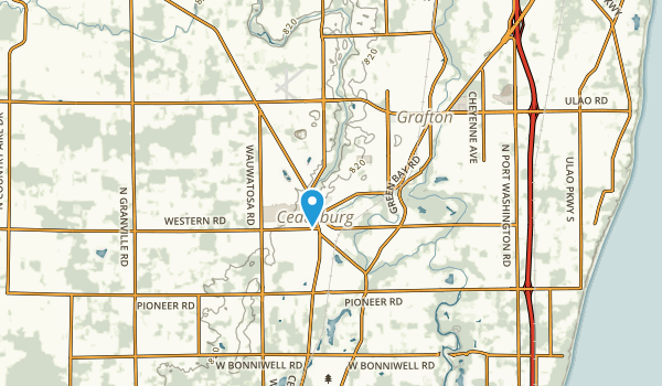 Cedarburg, Wisconsin Map