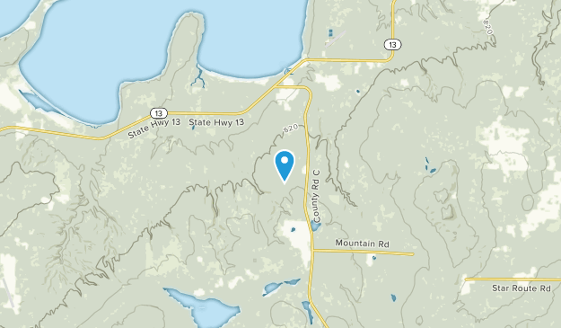 Cornucopia, Wisconsin Map