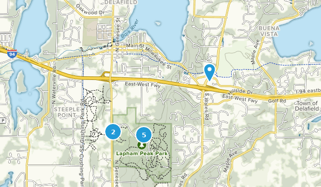 Delafield, Wisconsin Map