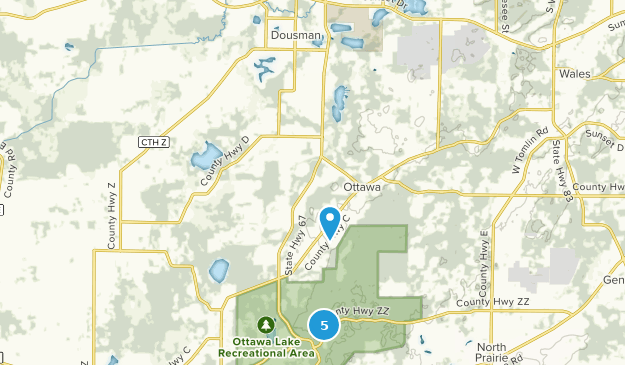 Dousman, Wisconsin Map