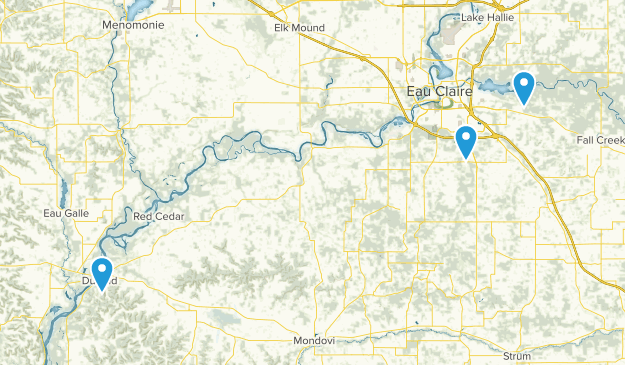 Eau Claire, Wisconsin Map