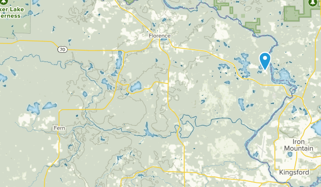 Florence, Wisconsin Map