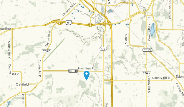 Fond du Lac, Wisconsin Map