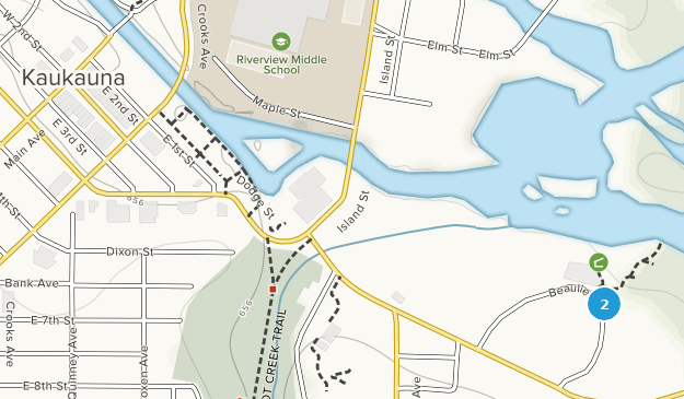 Kaukauna, Wisconsin Map