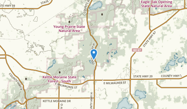 La Grange, Wisconsin Map
