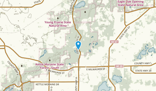 La Grange, Wisconsin Map