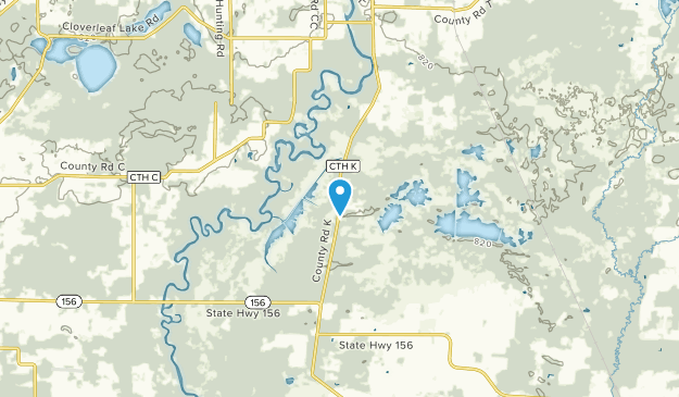 Lunds, Wisconsin Map