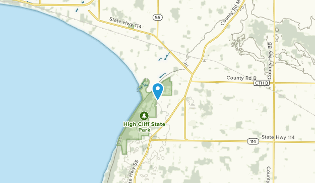 Menasha, Wisconsin Map