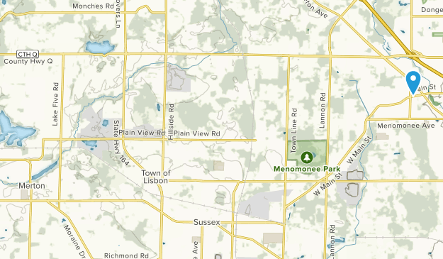 Merton, Wisconsin Map
