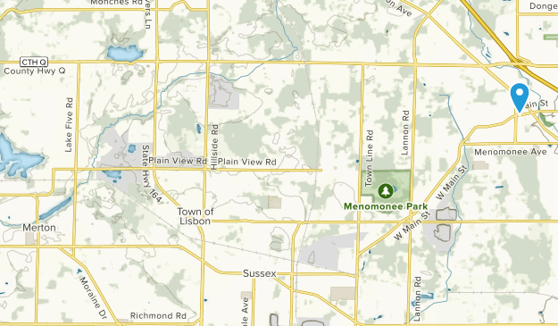 Merton, Wisconsin Map