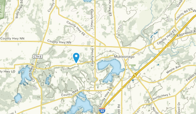 Mukwonago, Wisconsin Map