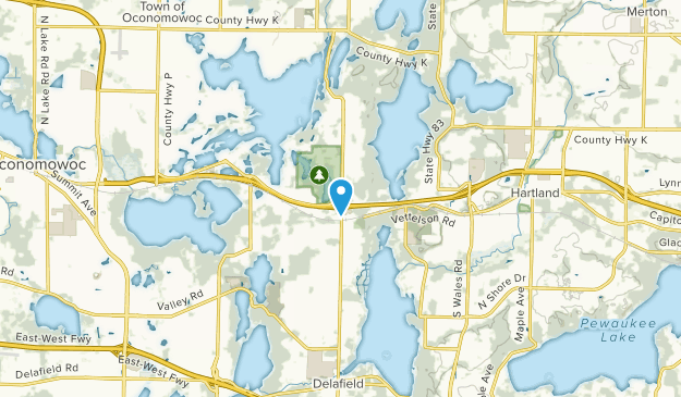 Nashotah, Wisconsin Map