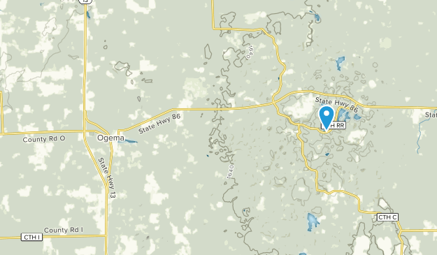 Ogema, Wisconsin Map