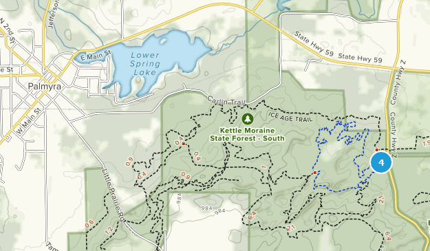 Palmyra, Wisconsin Map