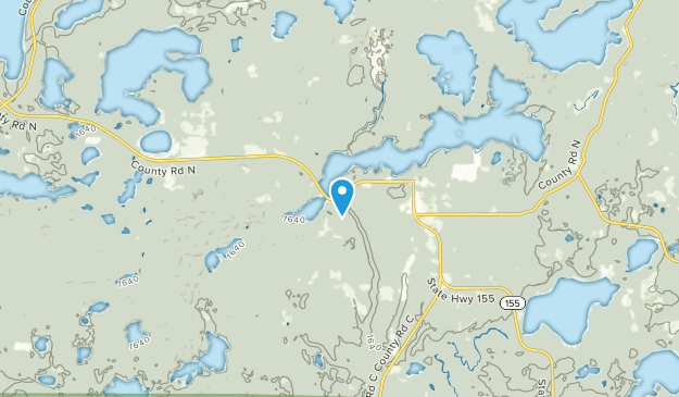 Plum Lake, Wisconsin Map