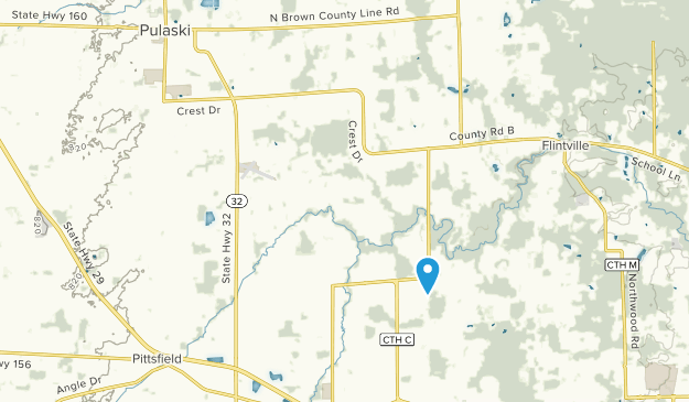 Pulaski, Wisconsin Map