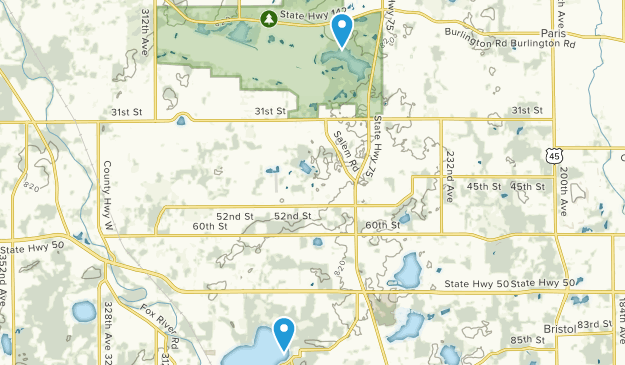 Salem, Wisconsin Map