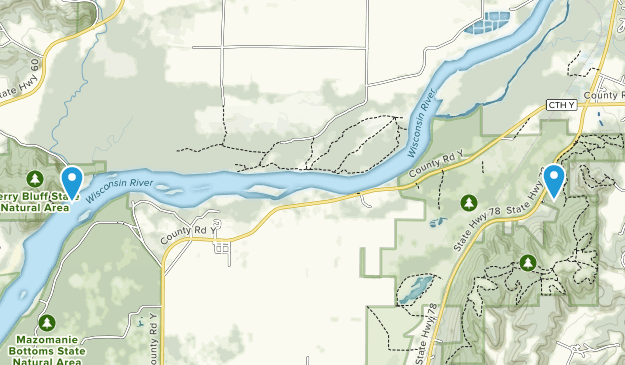 Sauk City, Wisconsin Map
