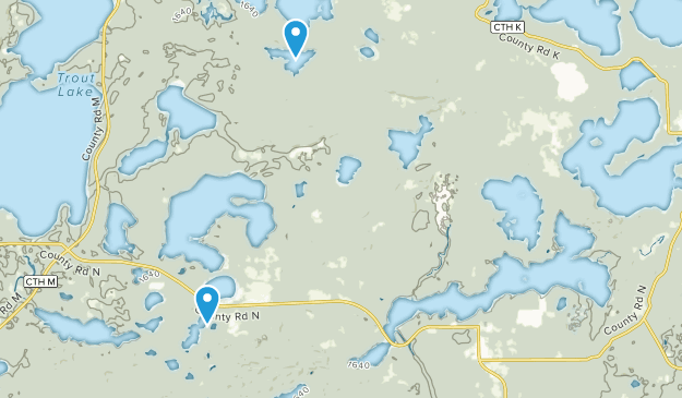 Sayner, Wisconsin Map