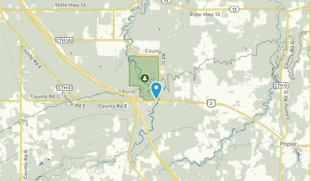 South Range, Wisconsin Map