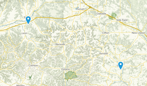 Sparta, Wisconsin Map