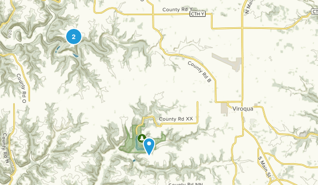 Viroqua, Wisconsin Map