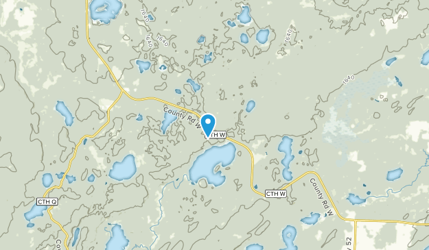 Wabeno, Wisconsin Map