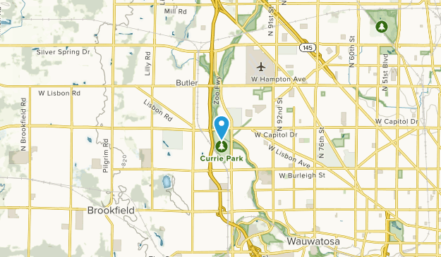 Wauwatosa, Wisconsin Map