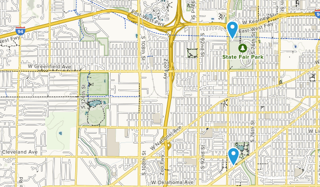 West Allis, Wisconsin Map