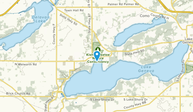 Williams Bay, Wisconsin Map