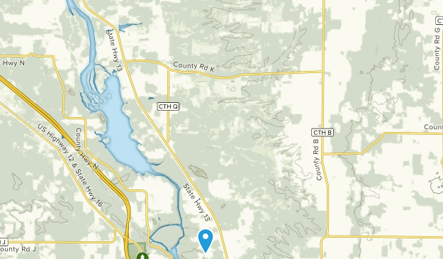 Wisconsin Dells, Wisconsin Map