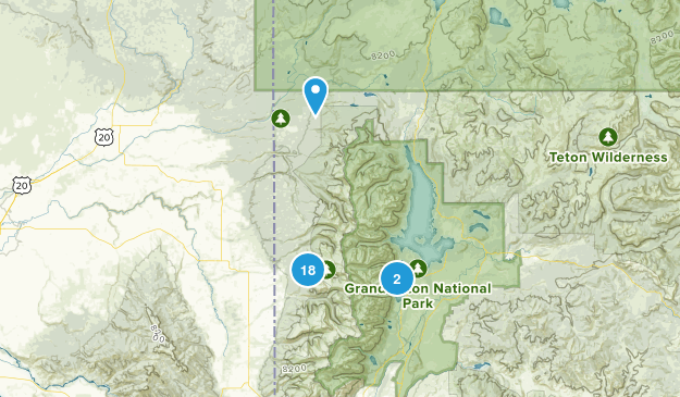 Alta, Wyoming Map