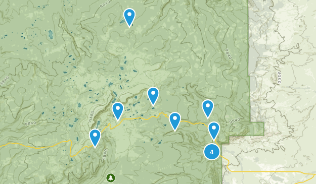 Centennial, Wyoming Map