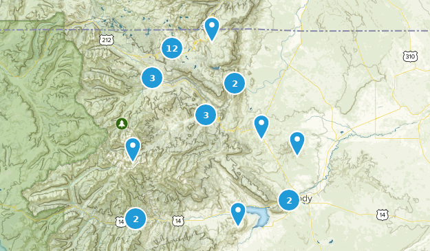Cody, Wyoming Map