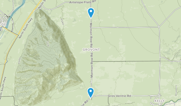 Grovont, Wyoming Map