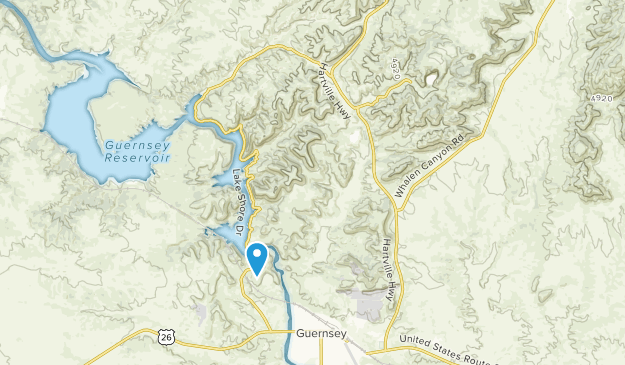 Hartville, Wyoming Map