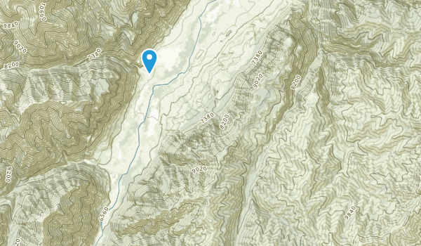 Hawkeye, Wyoming Map